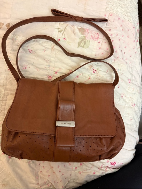 See By Chloe Handbags - See By Chloe Cognac Brown Leather Crossbody Bag